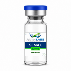 Vial de Semax 10mg de Axyn Labs para investigación peptídica